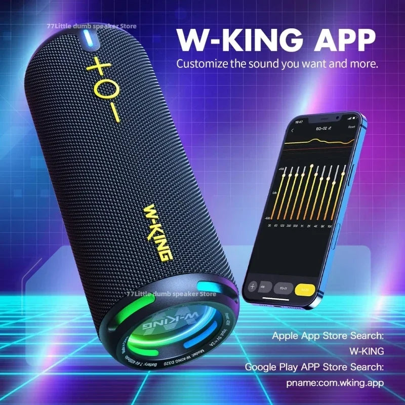 Waterproof Outdoor Bluetooth Speaker with 24Hr Battery & TWS Black