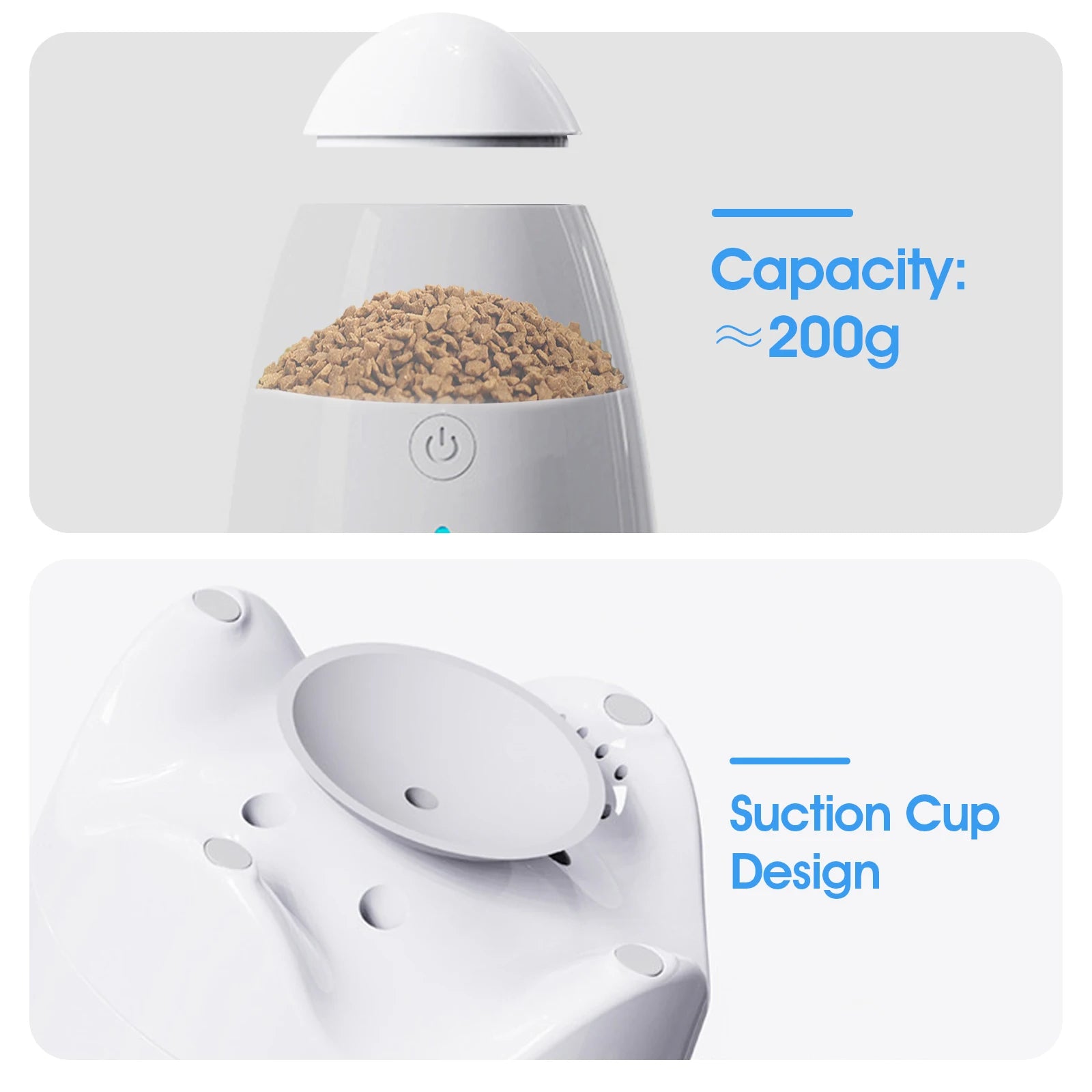 1080p Pet Camera with Motion Alerts, Treat Toss Feature