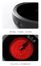 1200W Mini Induction Cooker with Adjustable Heat and Sleek Microlite Panel
