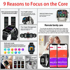 2.04" AMOLED Smartwatch with Body Fat & ECG Tracker