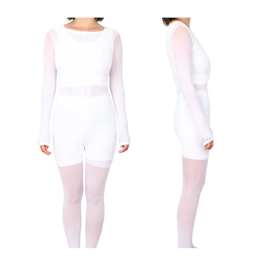 10PCS Body Slimming Massage Suit with Vacuum Roller Effect – Shaping Bodysuit