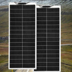 Lightweight 200W Flexible Solar Panel for Outdoor Use