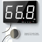 Decibel Meter with LCD Display & Alarm – Home, Office & Factory Noise Monitoring 30–130dB