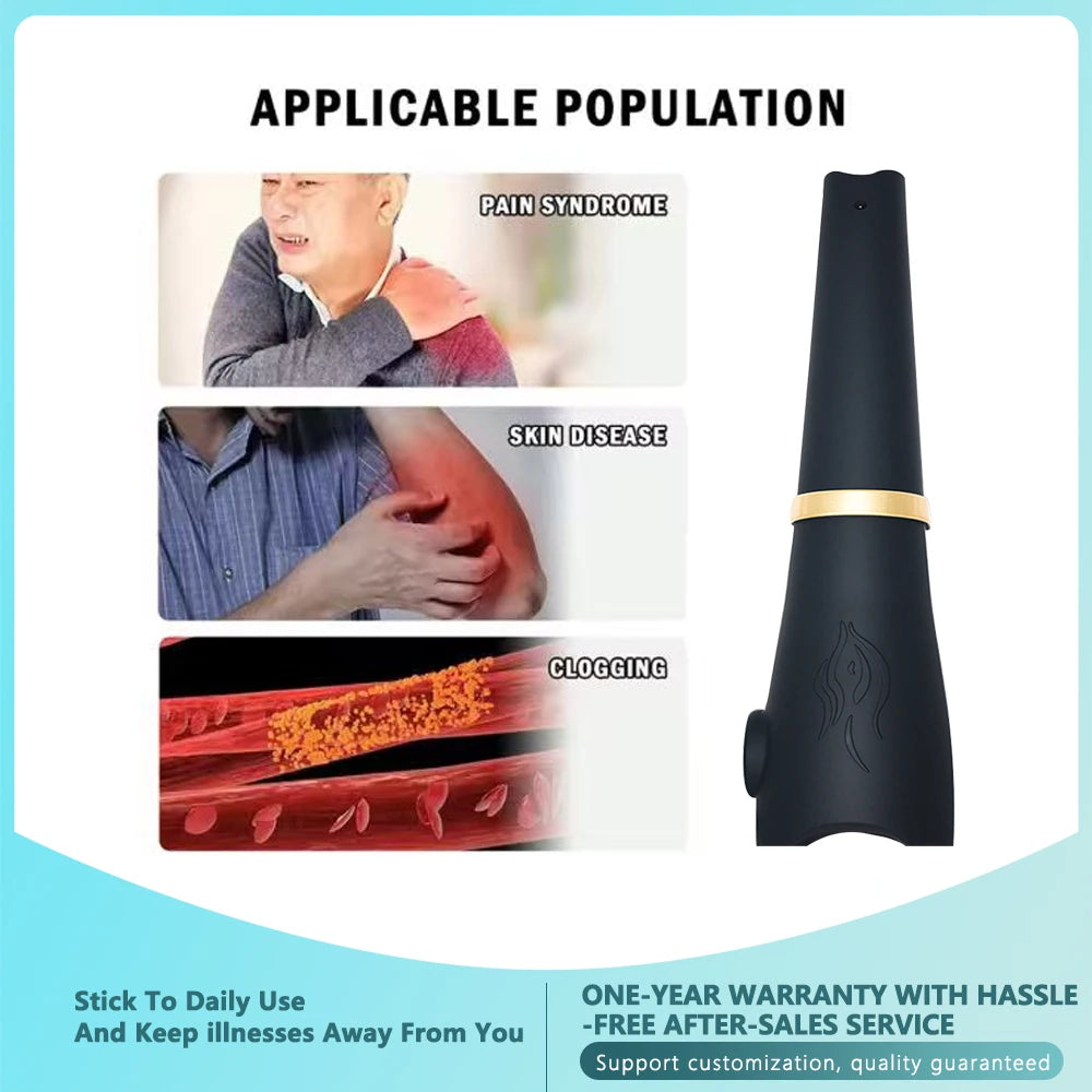 1200W Quantum Wave Therapy Wand for Pain Relief and Body Wellness