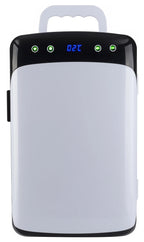 10L White Portable Fridge – Bedroom, Office, Car Cooling