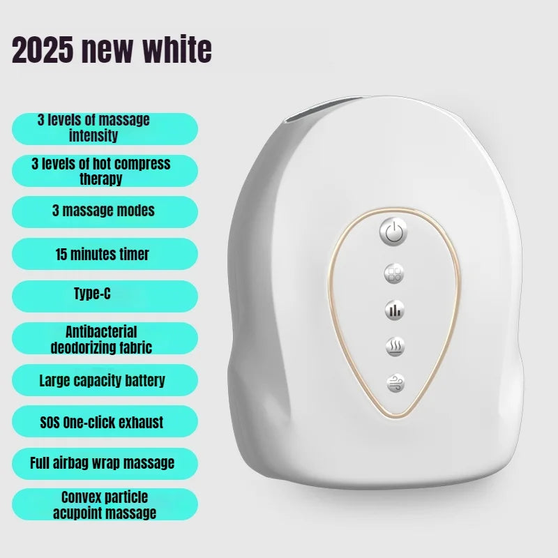 Portable Hand Massager with Air Wave & Finger Joint Massage for Home Use