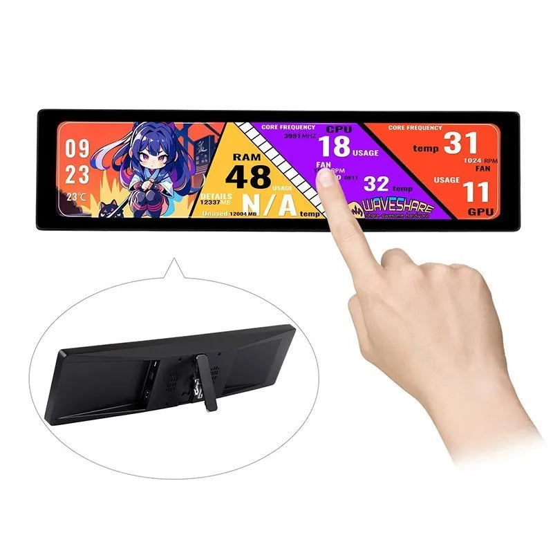 11.9" IPS HDMI Touchscreen Monitor with Built-in Speaker