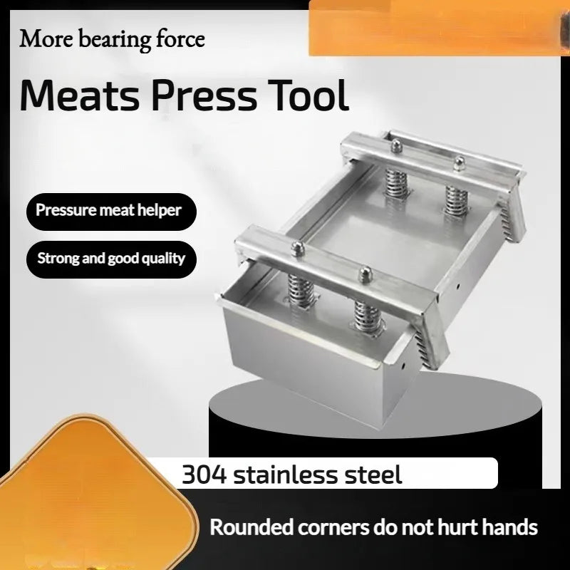 500g Lunch Meat Press Mold Stainless Steel Kitchen Tool
