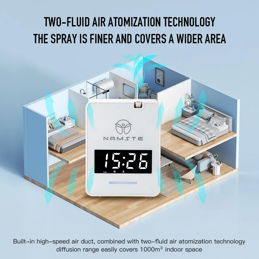 Smart WiFi Bluetooth Aroma Diffuser for Large Rooms Black