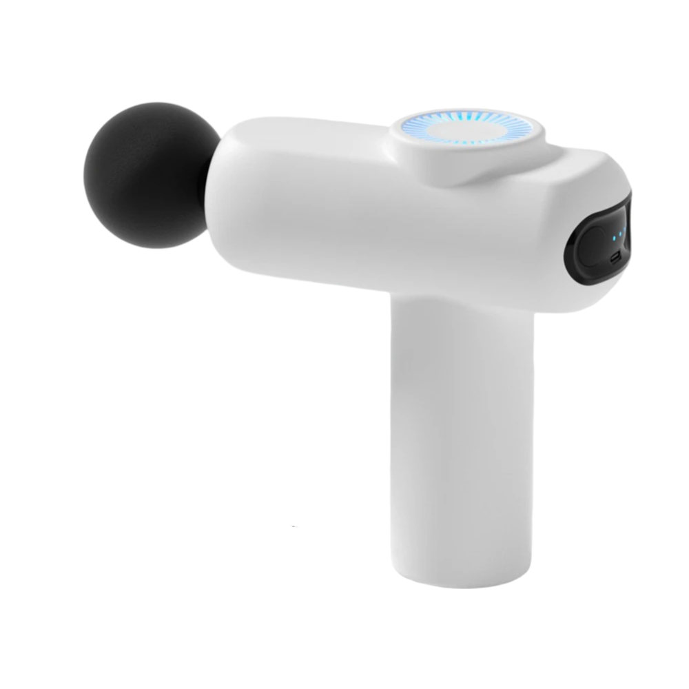 Cordless Percussion Massager with 8 Heads and Travel Bag