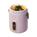 Portable 600ml Electric Stew Pot – Non-Stick Mini Multicooker