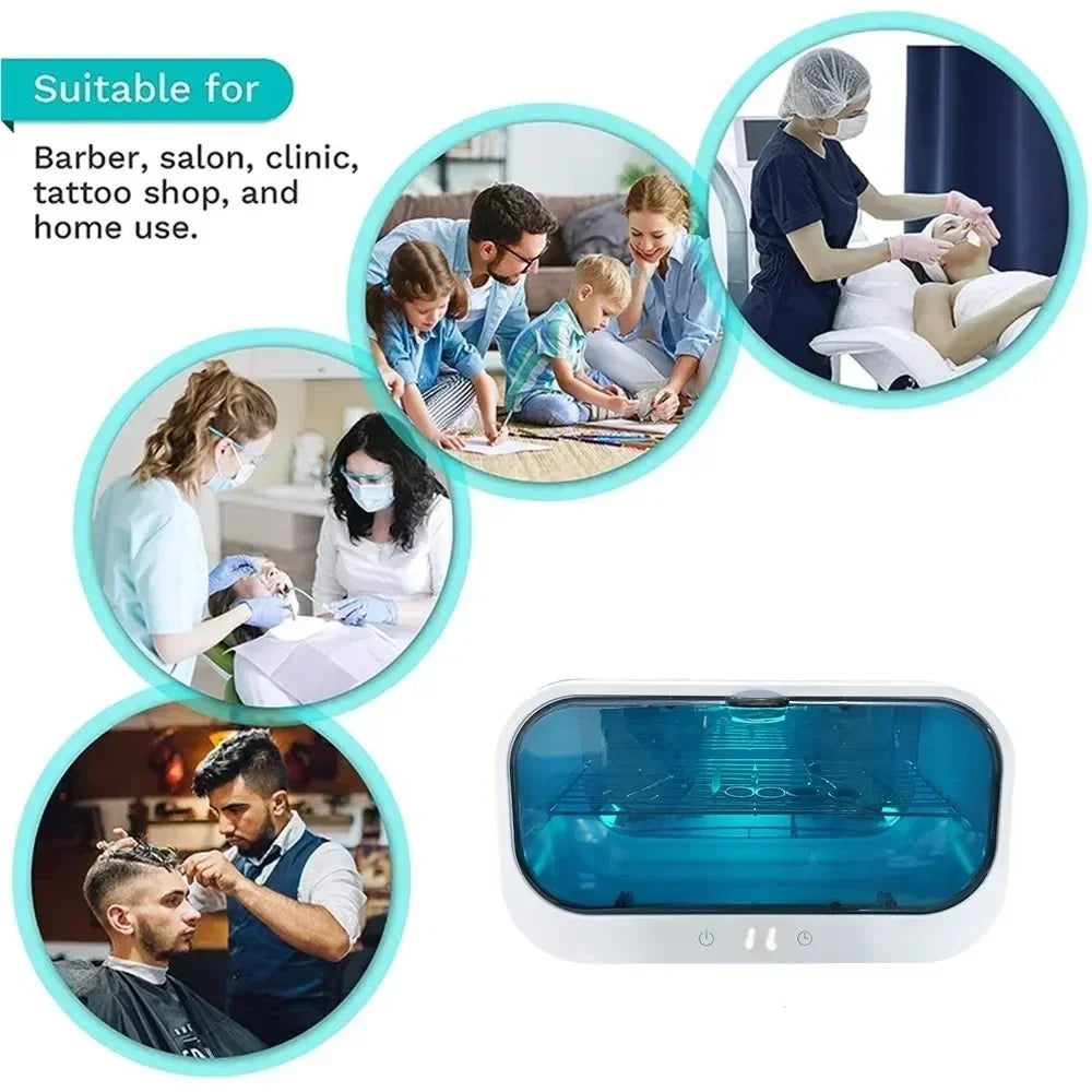 UV Ozone Sterilizer Box Double Layer Shelf for Home and Medical