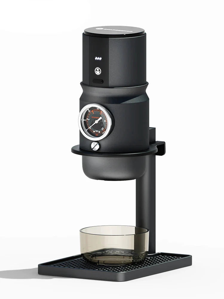 Portable Electric Espresso Maker with USB-C, Travel-Friendly black