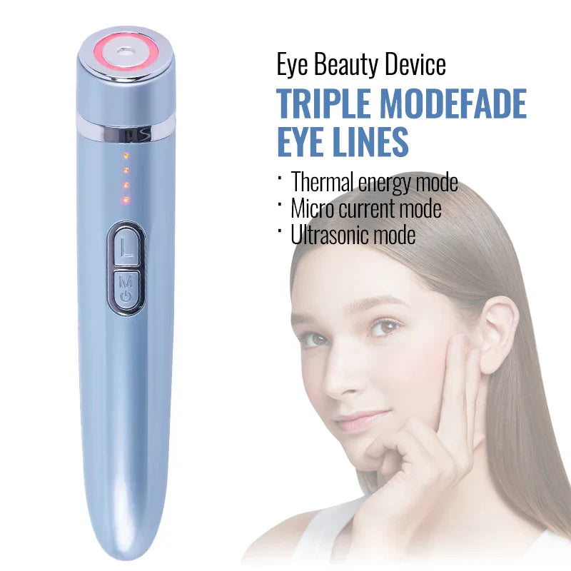 Portable Eye Therapy Device for Wrinkles, Puffiness, Dark Circles