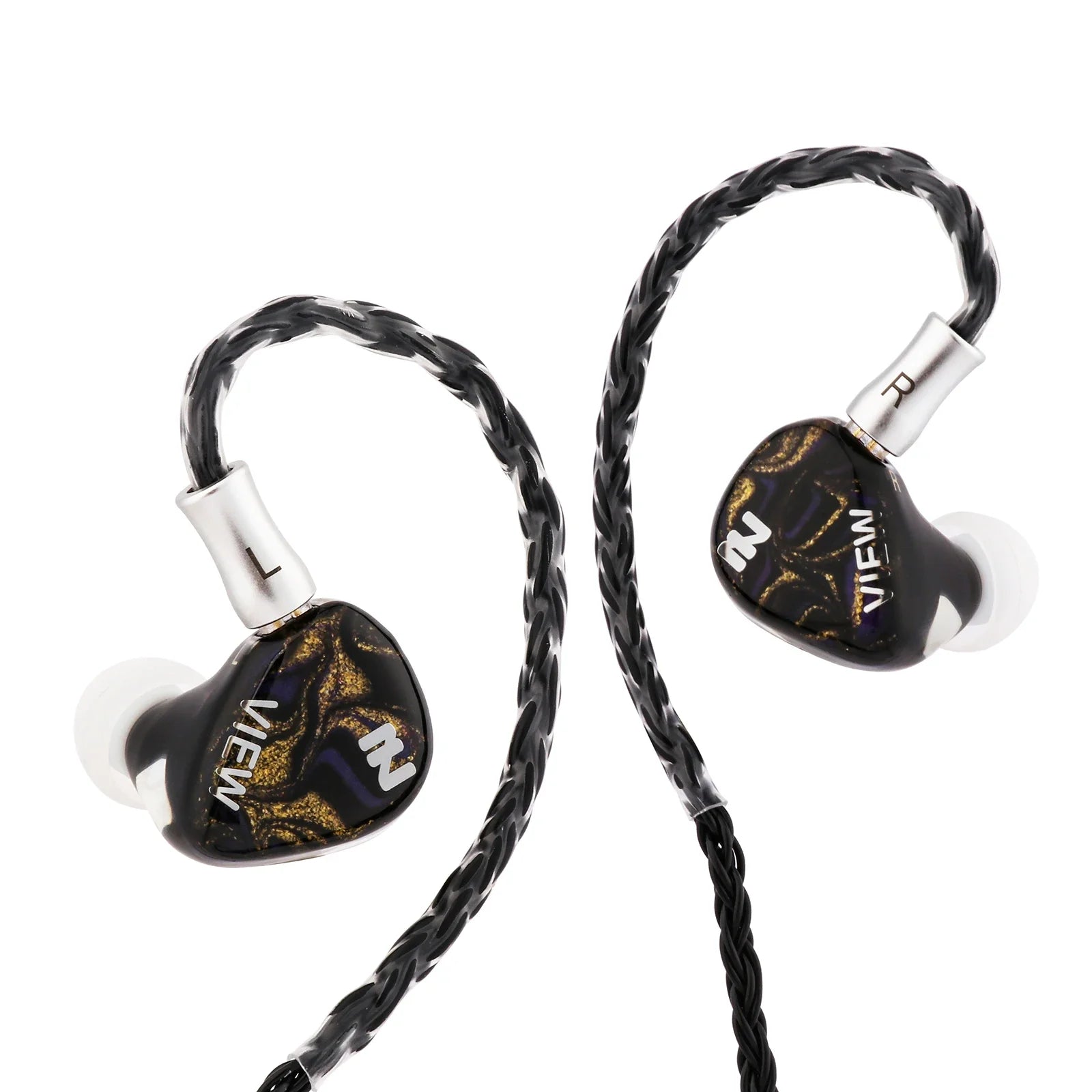1DD HiFi In-Ear Monitor Earphones, Detachable Cable, 3.5mm/4.4mm Copper Wire