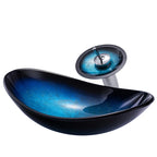 Creative Ingot-Style Glass Washbasin for Modern Bathrooms