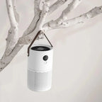 Rechargeable HEPA Air Purifier White Portable, 10000mAh Battery, Low Noise, for Rooms or Travel