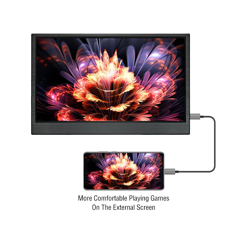 15.6" Portable Full HD Monitor 1080P USB-C
