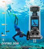 Rechargeable 4K Outdoor Sports Cam with 270° Flip Screen – Black