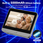 Smart 3MP Peephole Door Camera with 4.3" Display and Motion Alerts