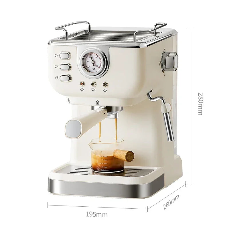 20 Bar Semi-Automatic Espresso Machine for Perfect Coffee