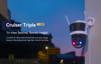 8MP Dual Lens Outdoor WiFi Camera with Night Vision