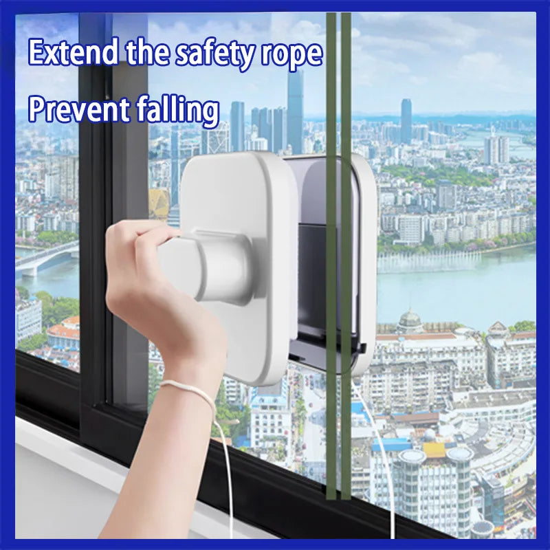 Double-Sided Magnetic Window Cleaner for 3–10mm Glass