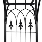 Metal Garden Arch 2m High – Weatherproof Trellis for Roses, Vines & Outdoor Decor