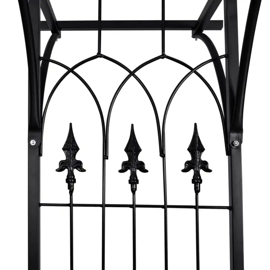Metal Garden Arch 2m High – Weatherproof Trellis for Roses, Vines & Outdoor Decor