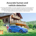 10MP Dual Lens Outdoor PTZ Camera with AI Detection