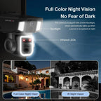 4G & WiFi Outdoor Solar Camera with Auto Tracking