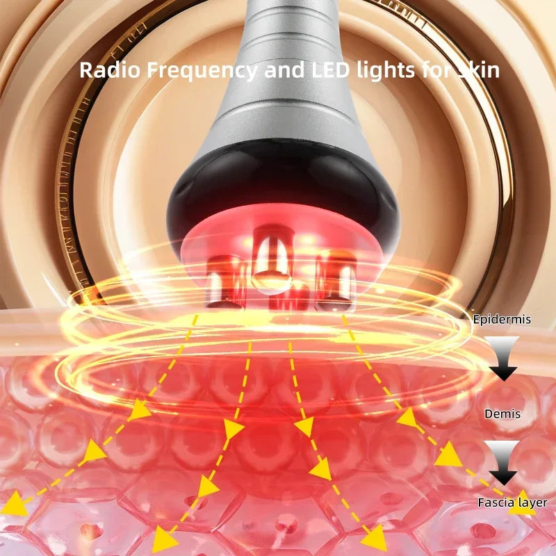 40K Cavitation RF Machine for Body Slimming, Skin Lift & Rejuvenation - FREIHT CONSULTATION