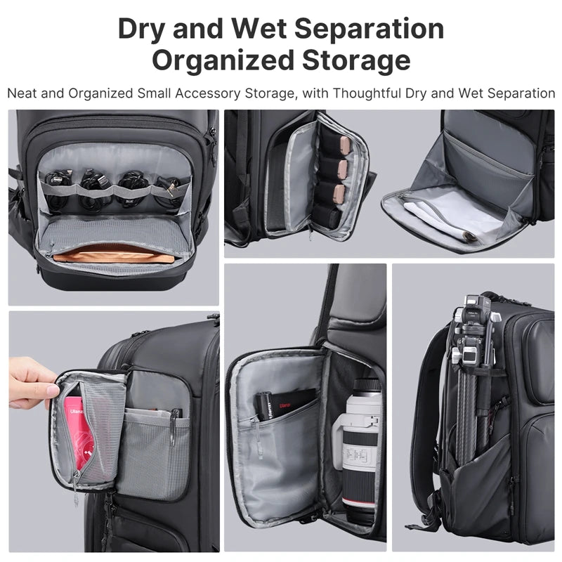 35L Hardshell Camera Backpack for Travel & Photography