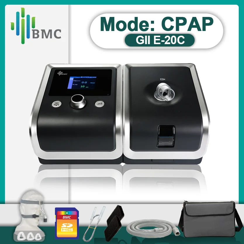 Quiet CPAP Machine with Multiple Mask Options for Sleep Apnea