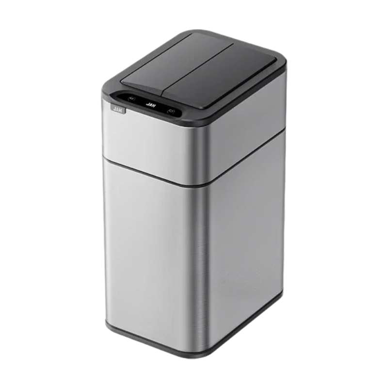 15L Smart Sensor Trash Can with Auto Lid & Bagging