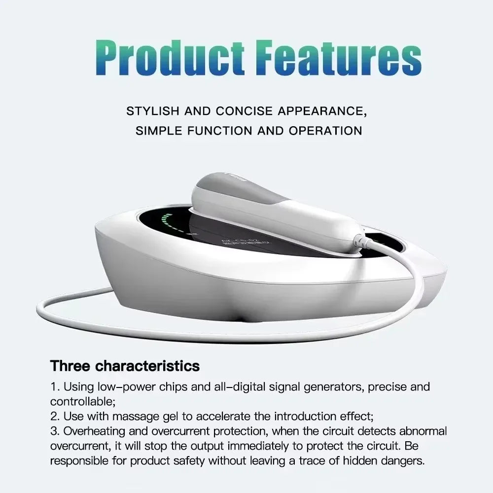 Cordless Ultrasound Massager for Physical Therapy at Home