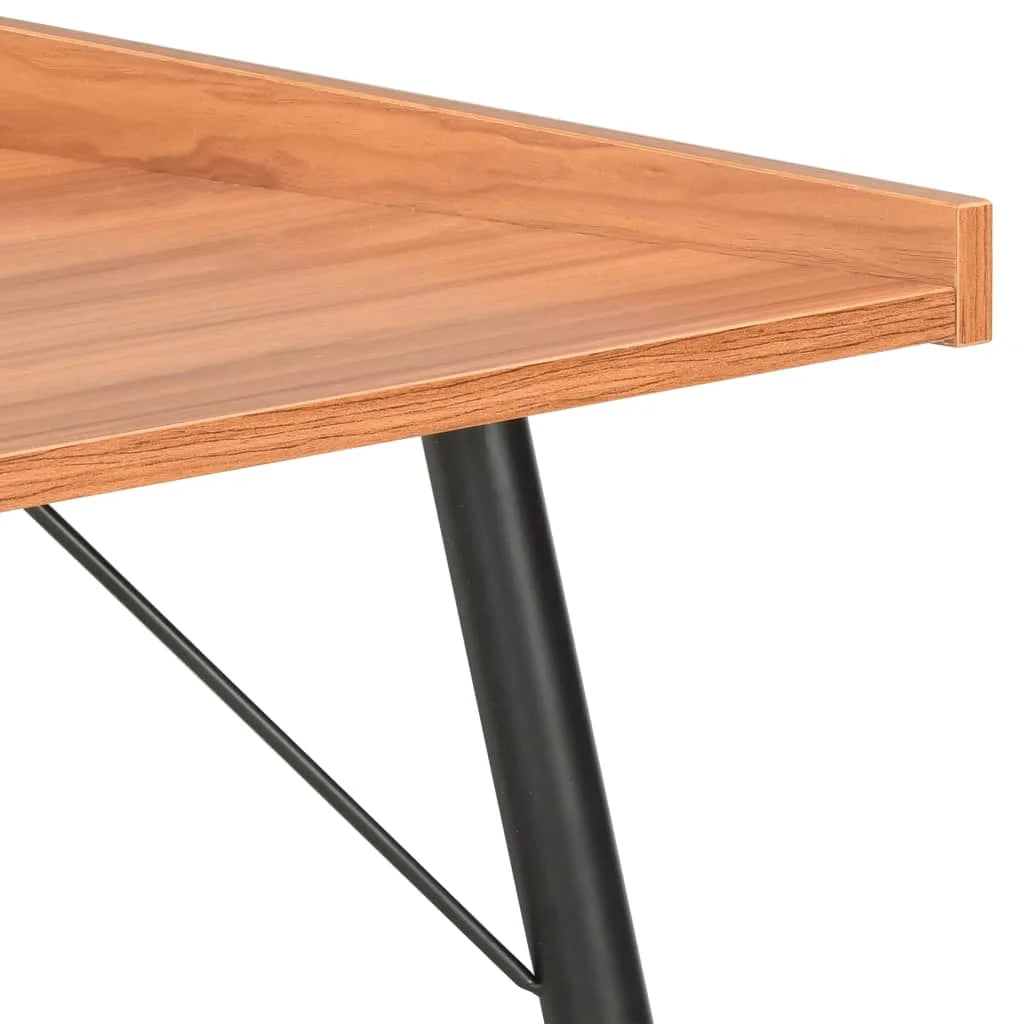 Modern 90cm Study Desk – Space-Saving Table with Shelf for Home Office or Bedroom
