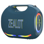 120W Portable Bluetooth Speaker with Subwoofer and Power Bank