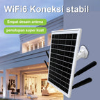 Portable 4G LTE Solar WiFi Router with 25600mAh Battery & SIM Slot Waterproof Outdoor Hotspot