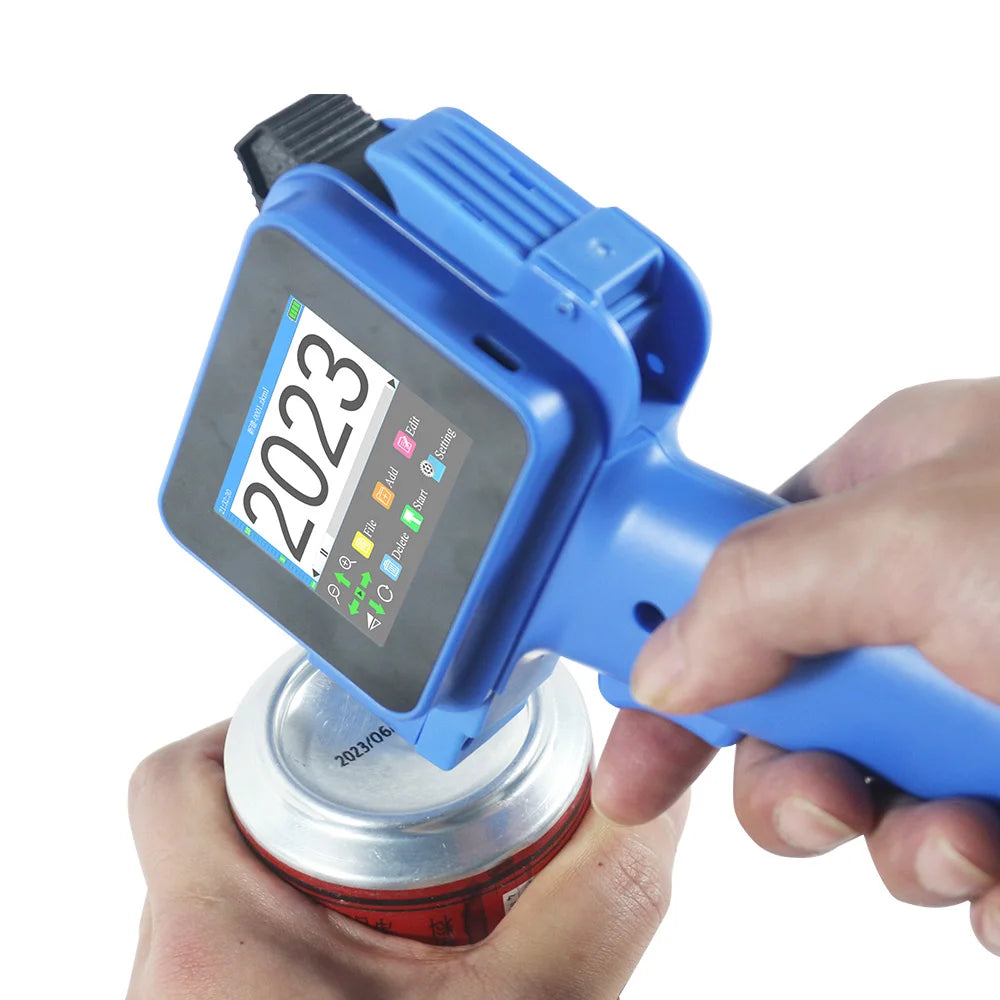 12.7mm Mini Handheld Inkjet Printer for QR and Barcode