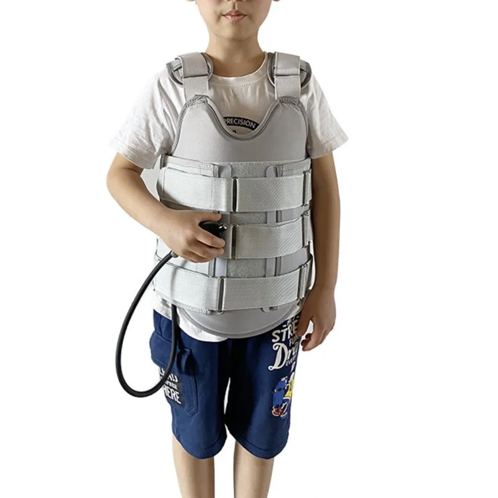 Child Spine Support Brace – Adjustable Thoracolumbar Fixation Belt No Air Bag Size M