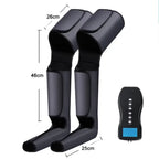 Portable Pneumatic Leg Massager for Calf and Thigh Relief