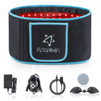 105 LED Red & Infrared Therapy Belt Portable Waist Wrap for Muscle & Joint Pain Relief