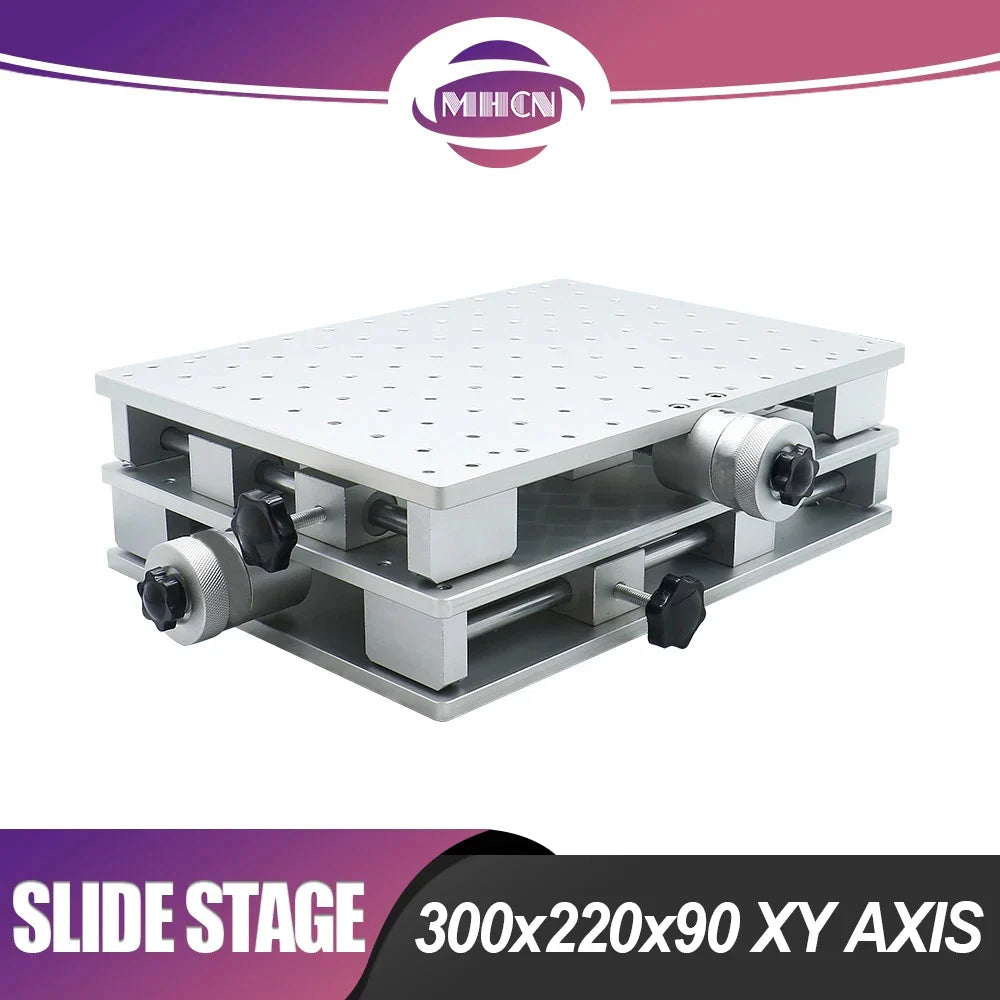 2-Axis Manual XY Stage Table for Laser & CNC Precision