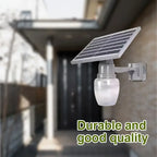 300W Outdoor Solar Street Lamp Auto Light Sensor, Remote, and 6000mAh Battery