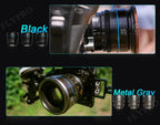 16mm T1.2 Black Cine Lens for Full Frame Cameras
