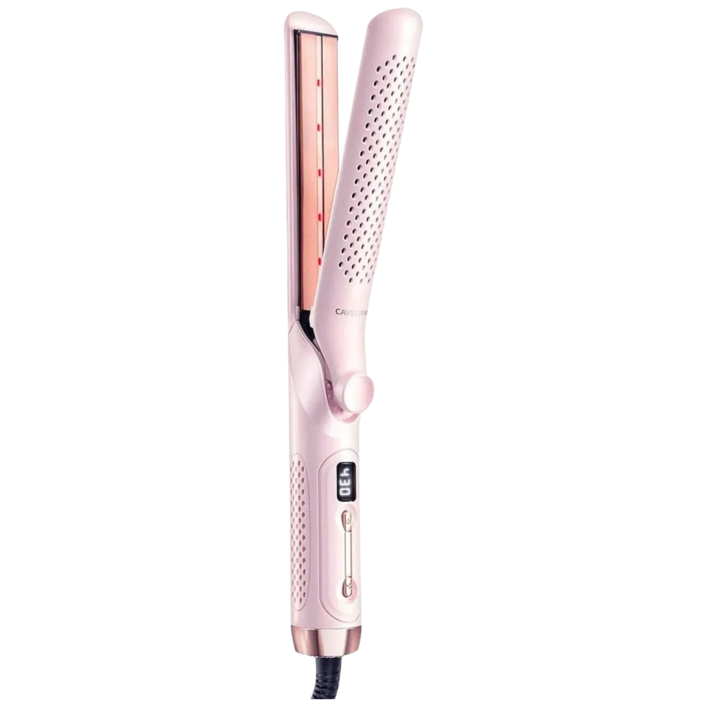 2-in-1 Curling Iron and Straightener with 360° Airflow