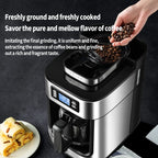 2-in-1 Fully Automatic Coffee Machine with Grinder