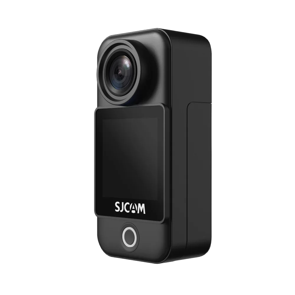 Pocket Action Camera 4K 30FPS, Dual Screen, Black