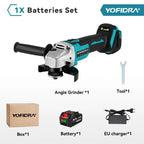 125mm Brushless Cordless Angle Grinder with 4 Speed Settings